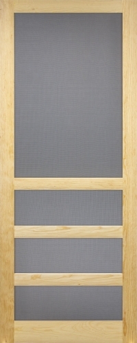 2868HD3BAR-B 3-Bar Screen Door, 2 ft 8 in W, 6 ft 8 in H, Wood