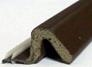 1407624 Long Reach Door Weatherstripping, 97 in L, Foam, Bronze