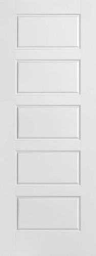 3068 Riverside Smooth 5 Panel Door Slab