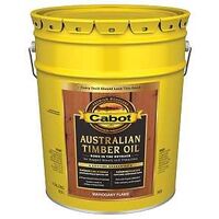 140.0003459.008 Australian Timber Oil, Mahogany Flame, Liquid, 5 gal Pail