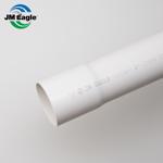 1610 Pipe, 4 in, 10 ft L, Solvent Weld, PVC, White