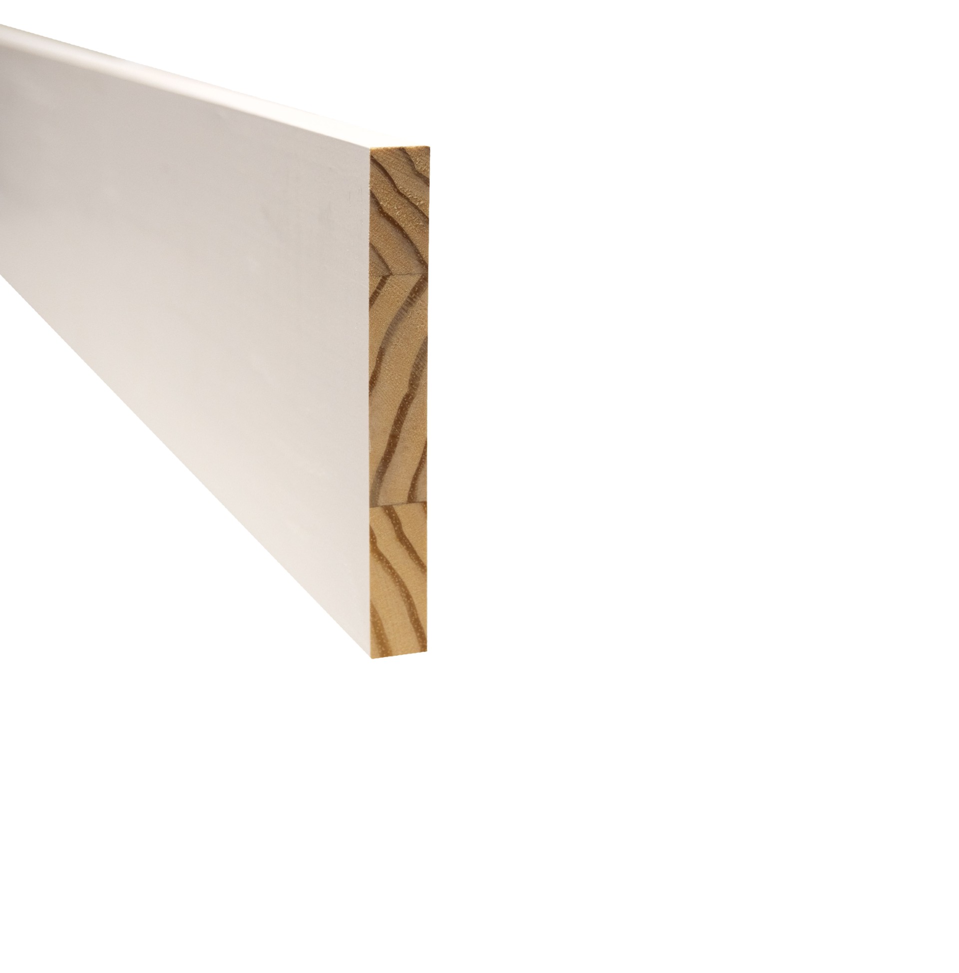 1 in x 6 in x 10 ft, S4S, Primed Finger Joint