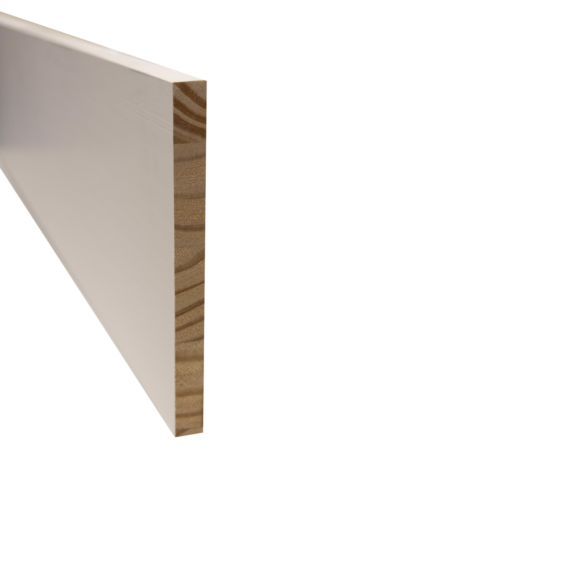 1 in x 8 in x 8 ft, S4S, Primed Finger Joint