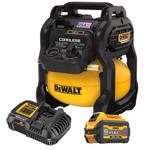 DXCM2520T1 Portable Cordless Air Compressor Kit, Battery Included, 2-1/2 gal Tank, 60 V, 135 psi Pressure