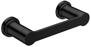 Rinza Series Y1108BL Pivoting Toilet Paper Holder, Zinc, Black, Matte, Wall Mounting