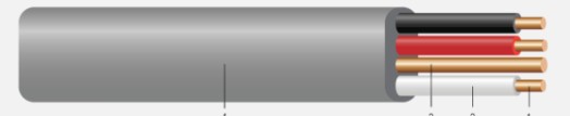 14782705 500 ft. Building Wire, UF-B, 6/3, Grey