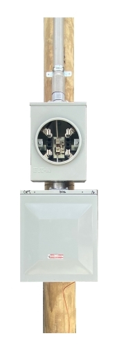 CPLC102RF2S2T2 CP&L Meter Loop, 100A, 18 ft H