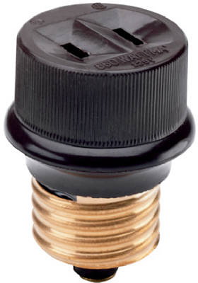 808CC10 Lamp Holder Adapter, 660 W, Brown