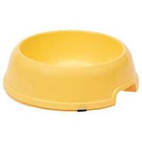 00202H Dog Feeding Bowl, M, 16 oz Volume, Plastic, Yellow