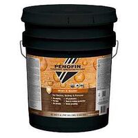 Premium Blue Label F5ETRGA Wood Finish, Oil Base, Transparent Redwood, Liquid, 1 gal, Can