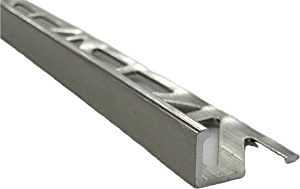 Signature Series ZBL300-420B-12525 Edge Protector Trim, Aluminum, Brushed Nickel