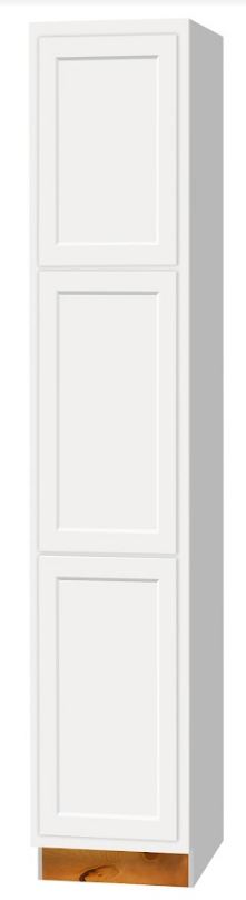 Kitchen Kompact Broom Cabinet, 18"X90"X24", White
