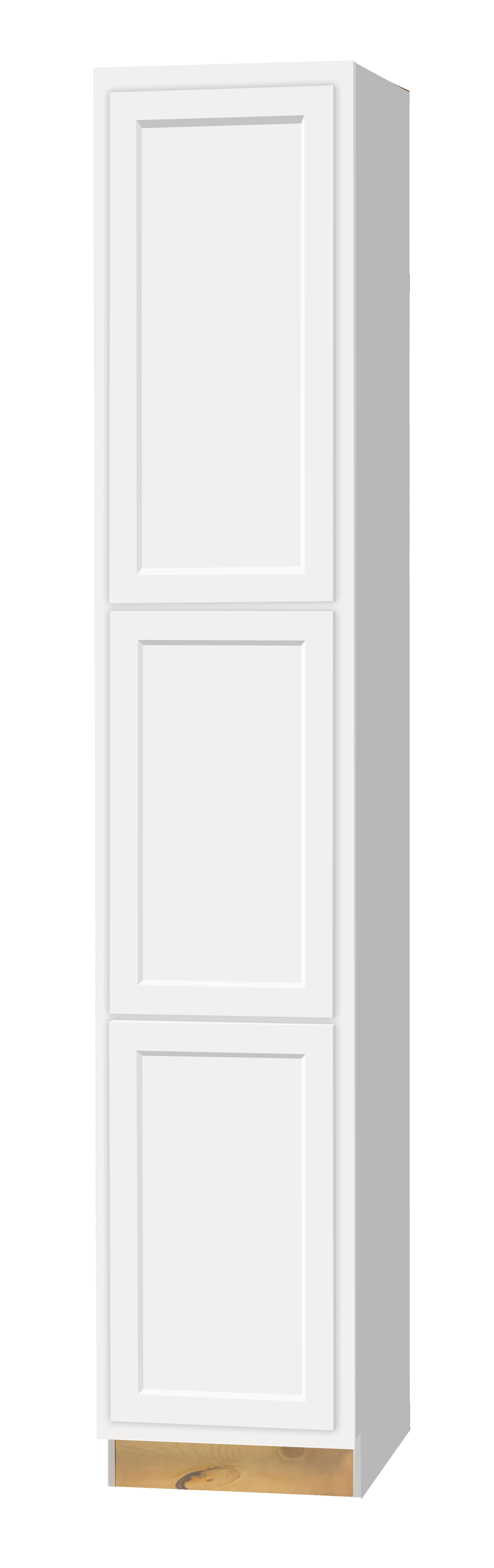 18BRBXT Pantry Base Cabinet, 18"X96"X24", White