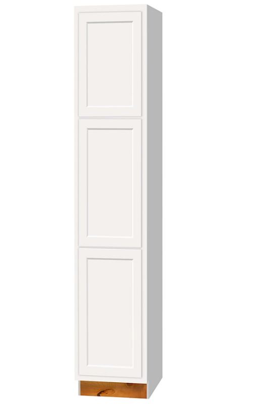 Kitchen Kompact Broom Cabinet, 18"X84"X12", White