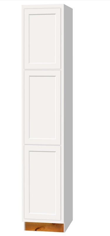 Kitchen Kompact Broom Cabinet, 18"X90"X12", White