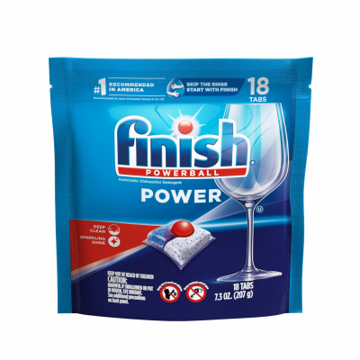 5170020638 Powerball Classic Dishwasher Detergent Pod Tabs, 18 Count