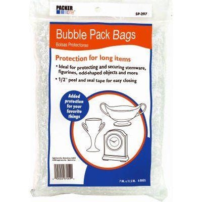 Schwarz Supply Source SP-297 Bubble Pack Bag, 11 in L, 7-1/4 in W, Small Bubble