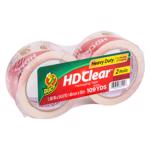 HD Clear 288396 Heavy-Duty Packing Tape with Dispenser, 54.6 yd L, 1.88 in W, Clear