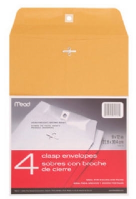 76012 Clasp Envelope, Manila Kraft