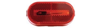 UL108001 Marker/Clearance Light, Incandescent Lamp, Red Lens