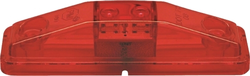 V169KR Marker Light Kit, 9 to 16 V, LED Lamp, Red Lens, Surface Mounting