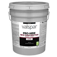 Pro-Hide 91111 Series 028.0091111.008 Interior New Construction Primer, Flat, White, 5 gal, Pail