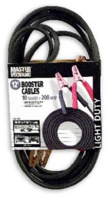 08120-TV-08 Booster Cable, 10 ga Wire, Clamp, Clamp