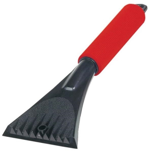 898 Ice Scraper, Big Blade, 10 in L Blade, Plastic Handle