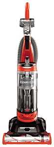 3533 Upright Vacuum, Multi-Level Filter, 2 ft L Cord, Black/Red
