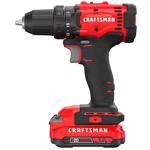 CMCD702D1 Driver Drill Kit, Battery Included, 20 V, 1.3 Ah, 1/2 in Chuck, Keyless Chuck