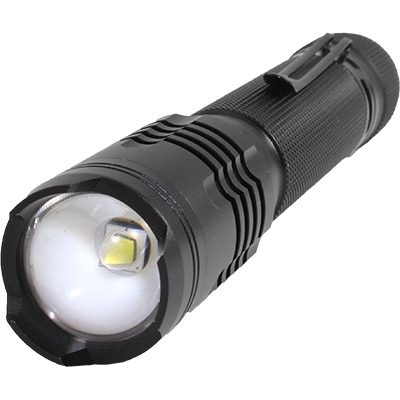 TG-800FL-8/16 Tactical Flashlight, AAA Battery, LED Lamp, 800 Lumens Lumens, Focused Beam