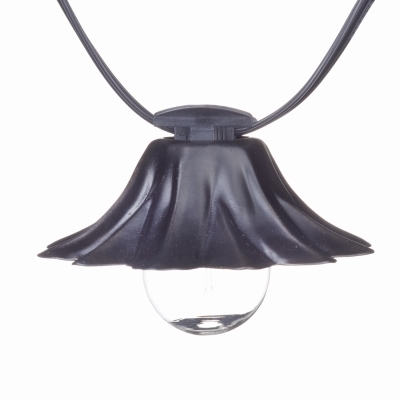 12907 String Light Set, Flower Shade, 10-Lamp, Incandescent Lamp