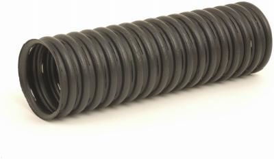 04510100H Drain Pipe Tubing, PVC, Black, 100 ft L