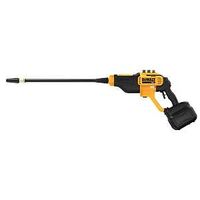 DeWalt 20V Max Series DCPW550B Cordless Power Cleaner, 20 V, 1 gpm, 550 psi Pressure, 20 ft L Hose, Black/Yellow, Tool Only