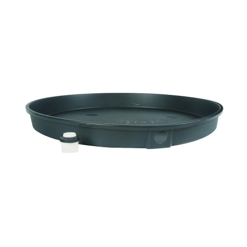 90310 Pre-Drilled Water Heater Pan, Plastic, For: 1 in x 1-1/2 in PVC Drain Connection