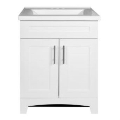 80-8104-0-1159 24" Shaker White Vanity Combo with Top