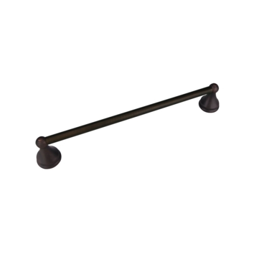 Towel Bar, Oil-Rubbed Bronze, Surface Mounting, 18 in