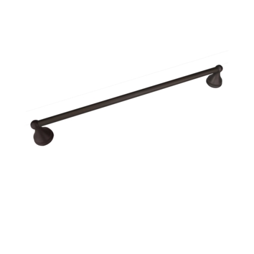 Towel Bar, Oil-Rubbed Bronze, Surface Mounting, 24 in
