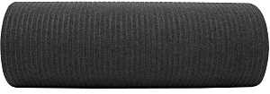 1000146EA Utility Carpet Runner, 50 ft L, 36 in W, Concord Pattern, Polypropylene Rug, Charcoal