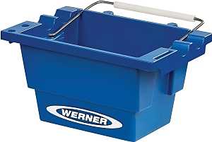 AC50-JB-3 Job Bucket, Lock-in, Stepladder, Plastic, Blue