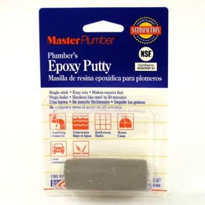 044040 Epoxy Putty, Solid, Beige/Gray, 1-1/3 oz