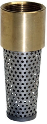 1-1/4"x1" Brass Foot Valve