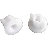 PP834-5 Wing Nut, Plastic, White