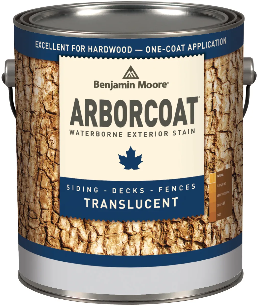 Arborcoat W62360-001 Waterborne Exterior Stain, Translucent, Dark Brown Mahogany, Liquid, 1 gal
