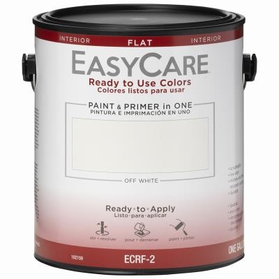 EasyCare Ready To Use Interior Paint Flat Off-White, 1 G