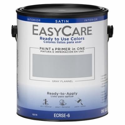 EasyCare Ready To Use Interior Paint, Gray Fannel, 1G