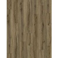 ProFloor PF905 Flooring Plank, 60 in L, 9 in W, Stone Plastic Composite/Vinyl, Beveled Edge, Elegant Stone look Pattern, Smoky Brown