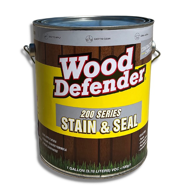 200 200301-1 Stain and Sealer, Transparent, Cedar Tone, 1 gal, Can