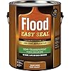 Easy Seal FLDES125/01 Premium Stain and Sealer, Semi-Transparent, Dark Walnut, 1 gal, Can