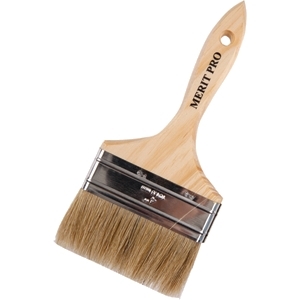 162989 4" Chip Brush with Wood Handle